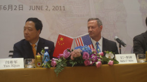 Gov Omalley in China