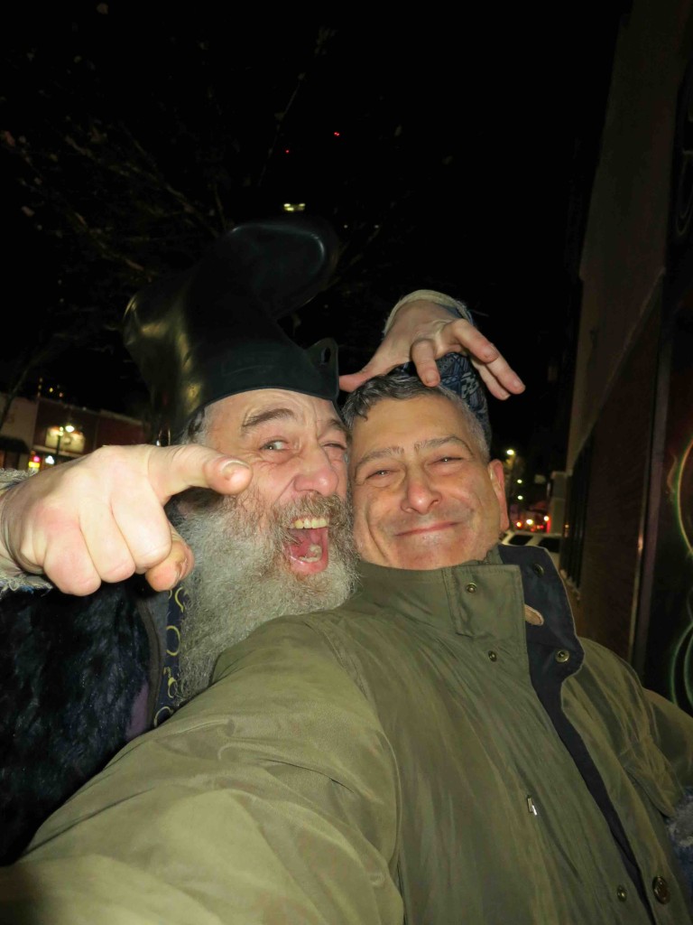 Vermin Supreme and Fox News Radio's Bill Marcus