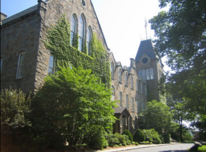 Boynton Hall, WPI's main administrative building (Courtesy of Wikipedia)