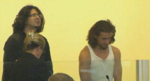 Mendoza and Rodriguez-Shonyo at their arraignment Tuesday in District Court in Salem, MA (Courtesy of Fox 25)